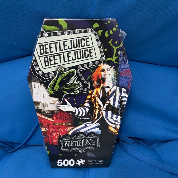 Warner Bros. Other - Beetlejuice Beetlejuice 500 Piece Puzzle 14in x 19in ( 35cm x 48cm ) NWOTS